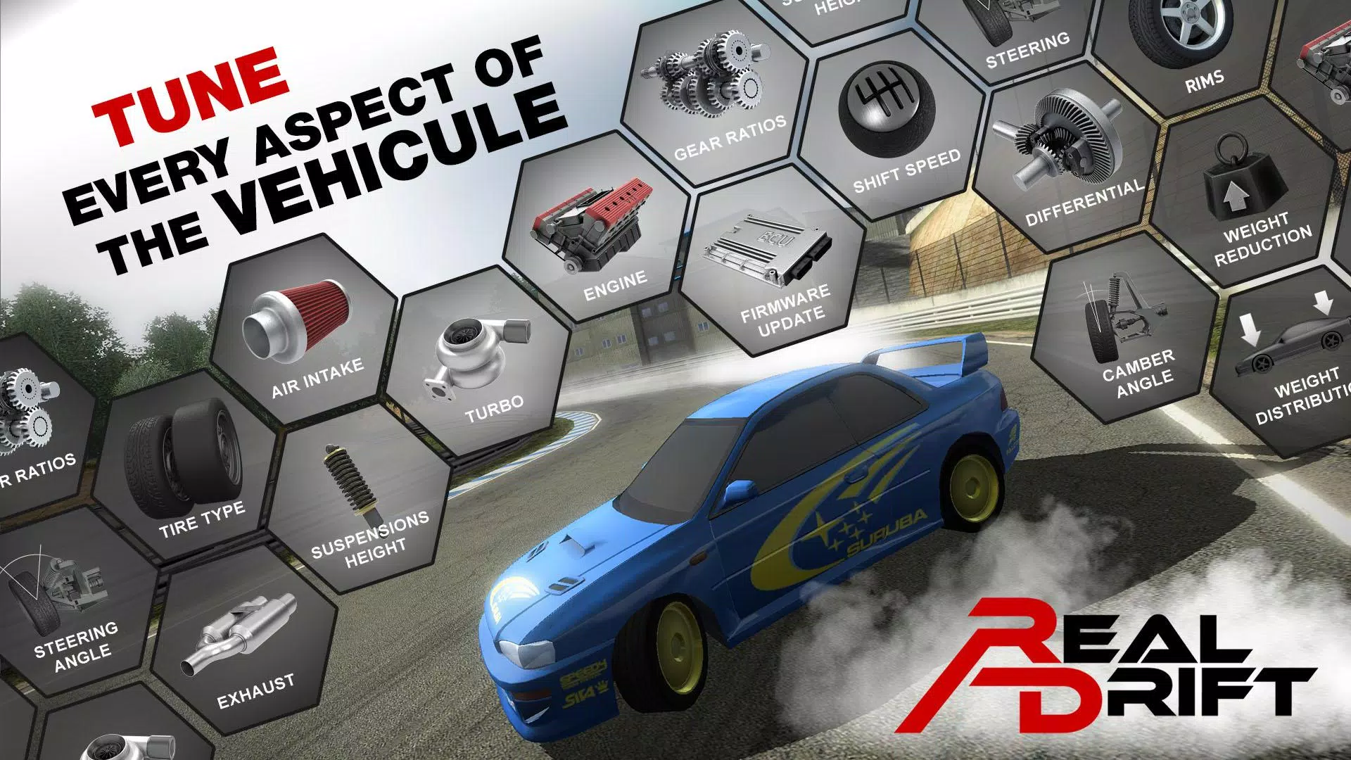 Real Drift Car Racing Lite屏幕截圖3