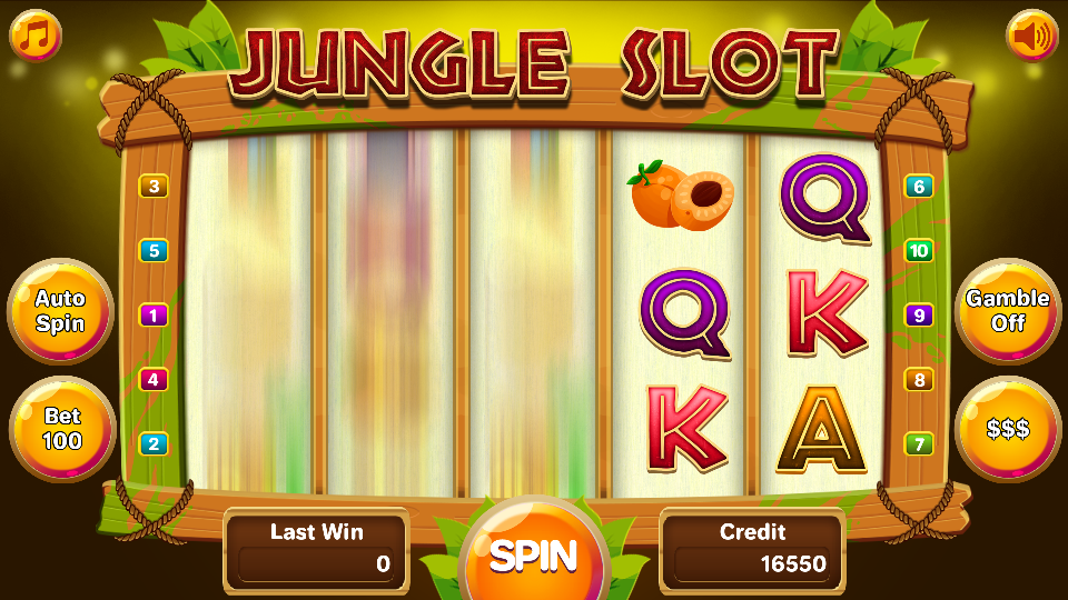 Jungle Slot zrzut ekranu 1