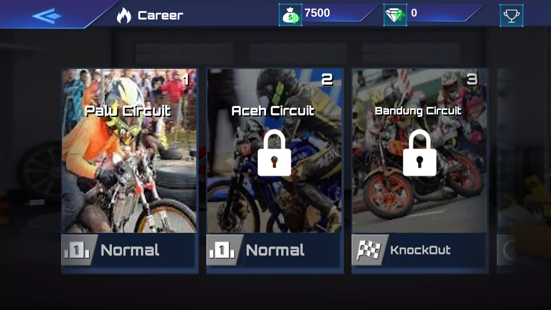 Real Drag Bike Racing capture d’écran 3