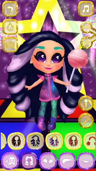 Candy Hair Salon - Doll Games ảnh chụp màn hình 2