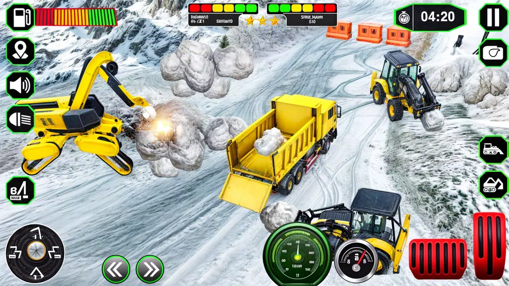 Real Heavy Snow Plow Truck Screenshot 1