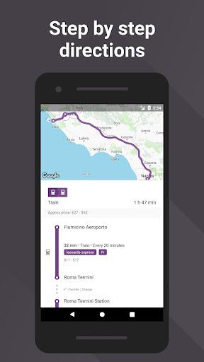 Rome2Rio: Trip Planner zrzut ekranu 3
