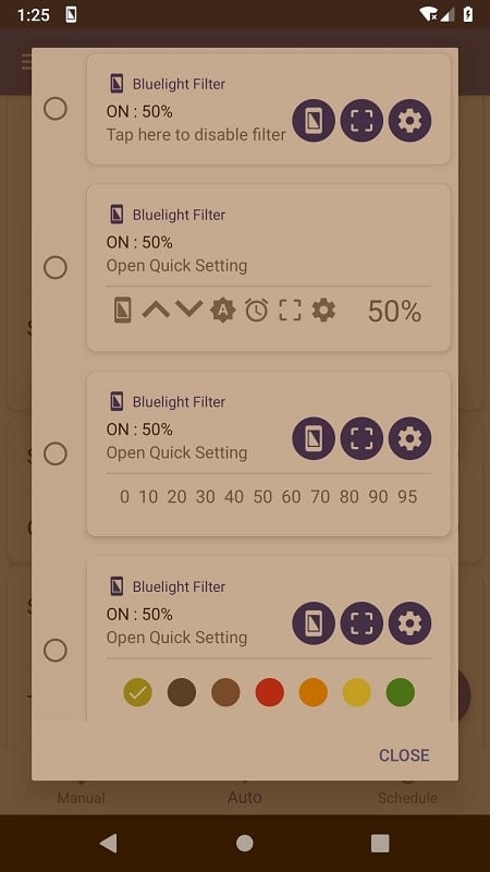 Bluelight Filter for Eye Care ภาพหน้าจอ 0