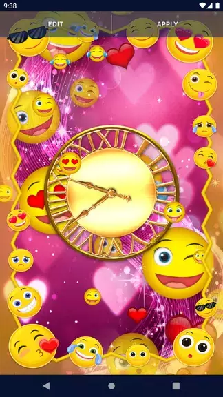 Cute Emoji Live Wallpaper zrzut ekranu 2