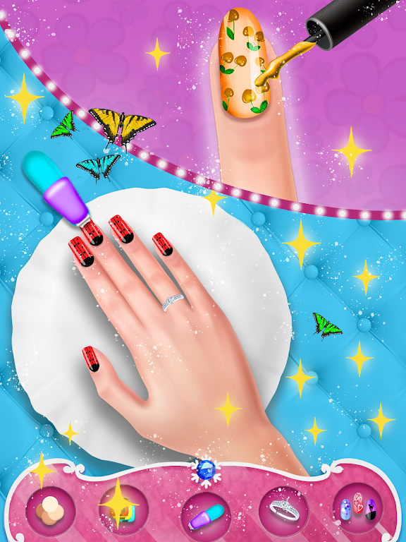 Schermata Fashion Nail Polish Salon Game 1