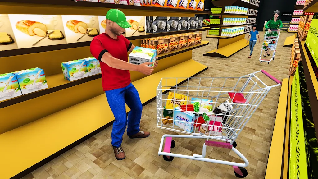 Supermarket Store Cashier Game Captura de tela 1