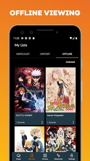 Screenshot Crunchyroll 1