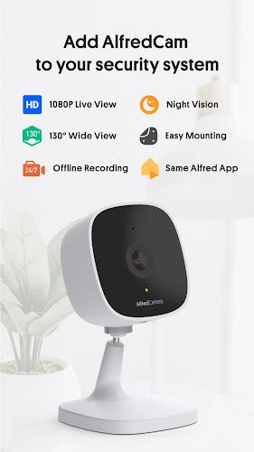 AlfredCamera Home Security app capture d’écran 2