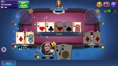 Texas Holdem Mania: Poker Game экрана 1