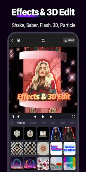 Motion Ninja Video Editor captura de pantalla 1
