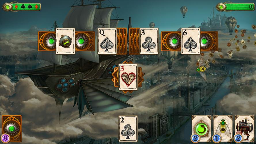 Steampunk Solitaire captura de pantalla 0