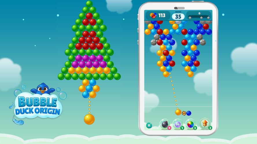 ภาพหน้าจอ Bubble Duck Origin 0