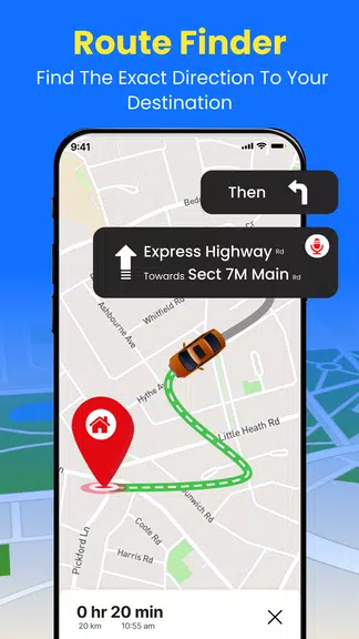 GPS Earth Maps Live Navigation Screenshot 0