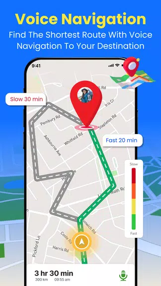 GPS Earth Maps Live Navigation Screenshot 1