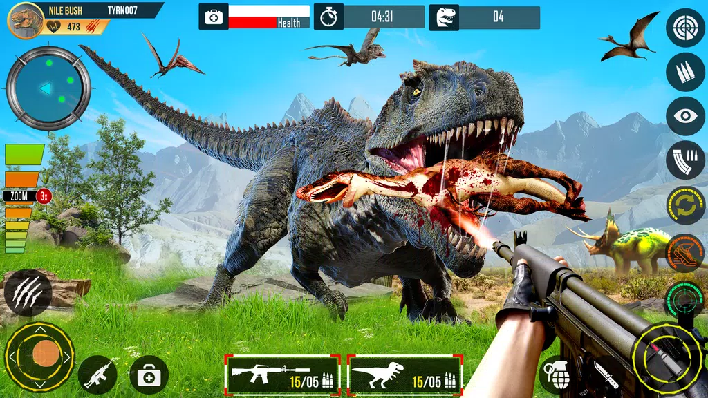 Real Dino Hunting Gun Games screenshot 1