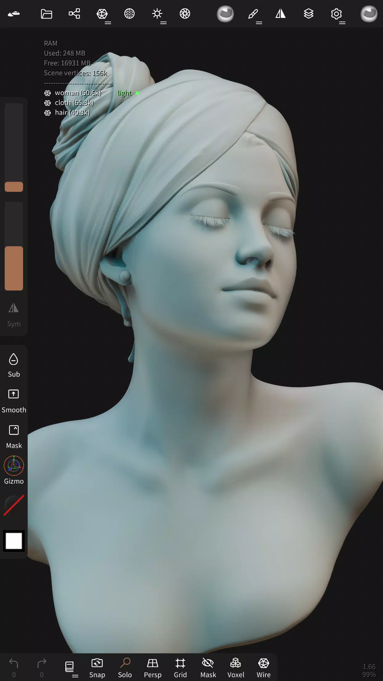 Nomad Sculpt Capture d'écran 2