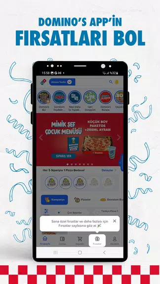 Domino's Pizza Türkiye屏幕截圖0