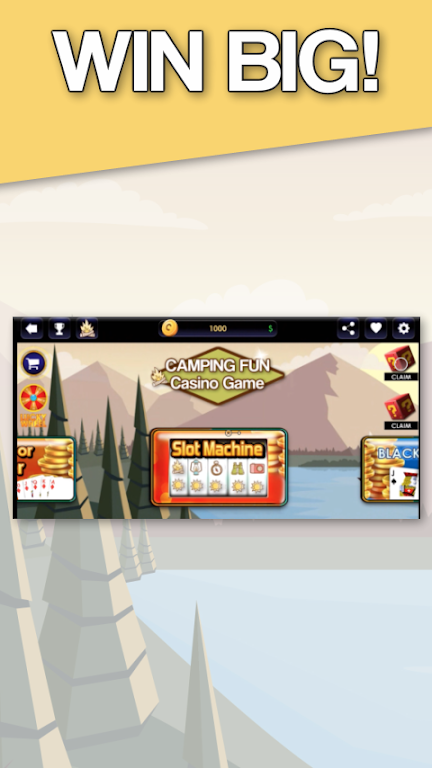 Camping Fun - Casino Ảnh chụp màn hình 0