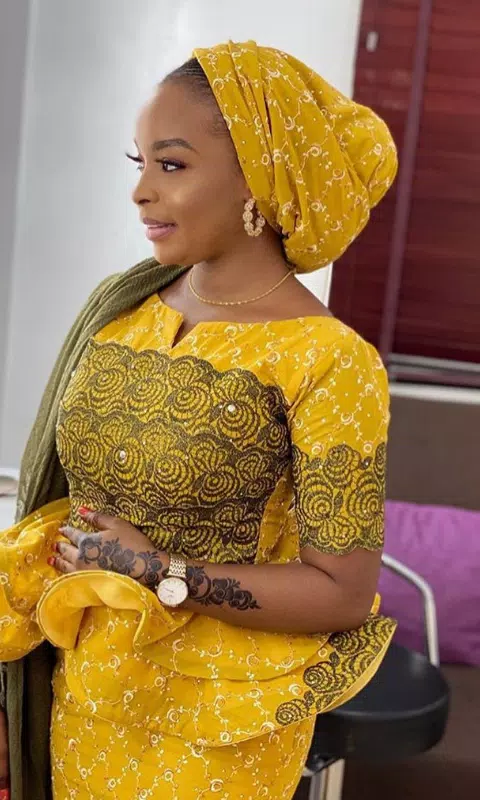 Hausa Skirt and Blouse Styles ảnh chụp màn hình 0