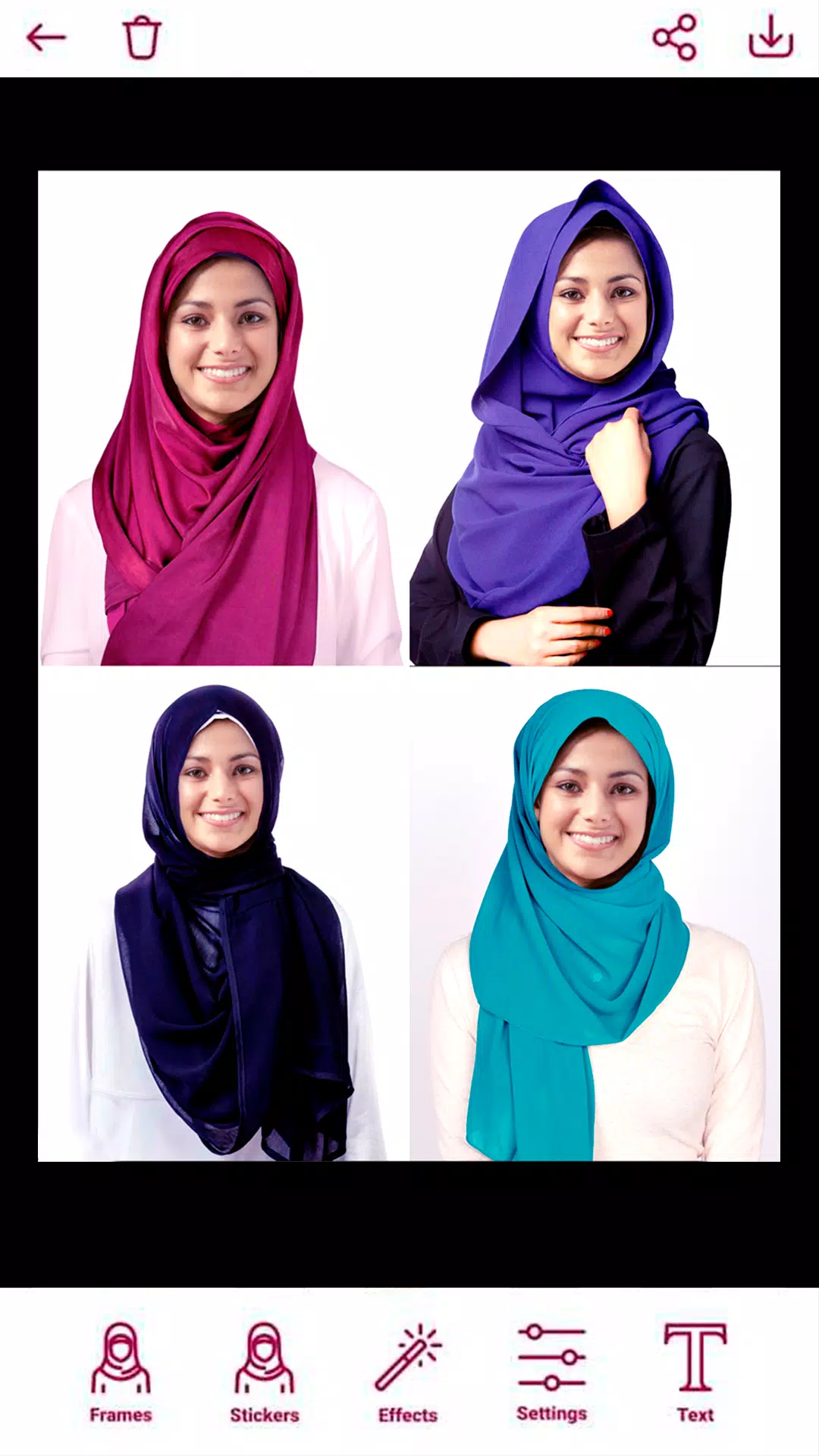 ภาพหน้าจอ Hijab - Indian Suits 0