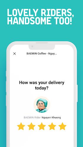 BAEMIN - Food delivery app Скриншот 1