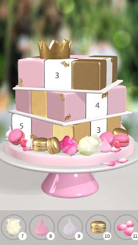 Cake Coloring 3D capture d’écran 3