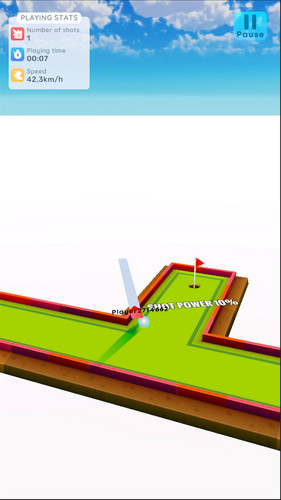 Mini Golf Battle Challenge 3D screenshot 2