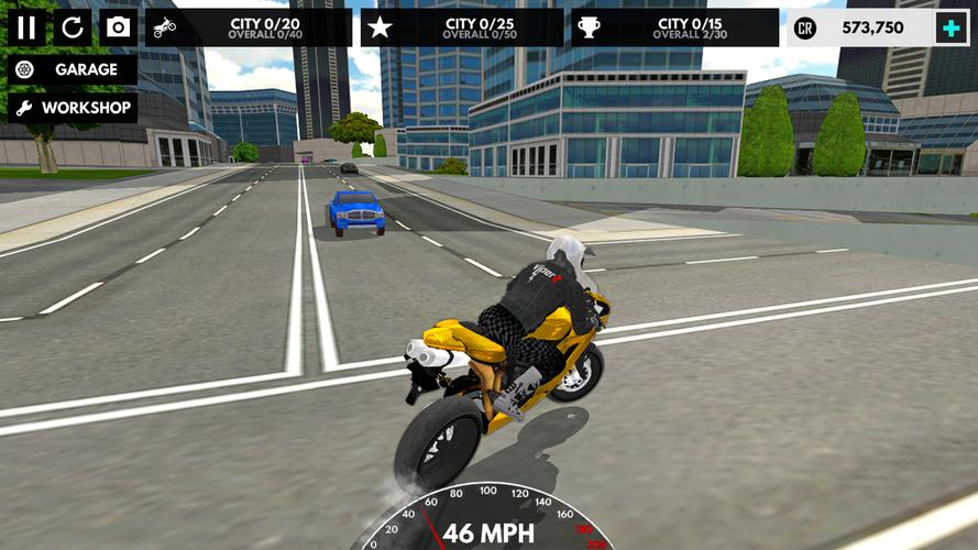 Extreme Bike экрана 3
