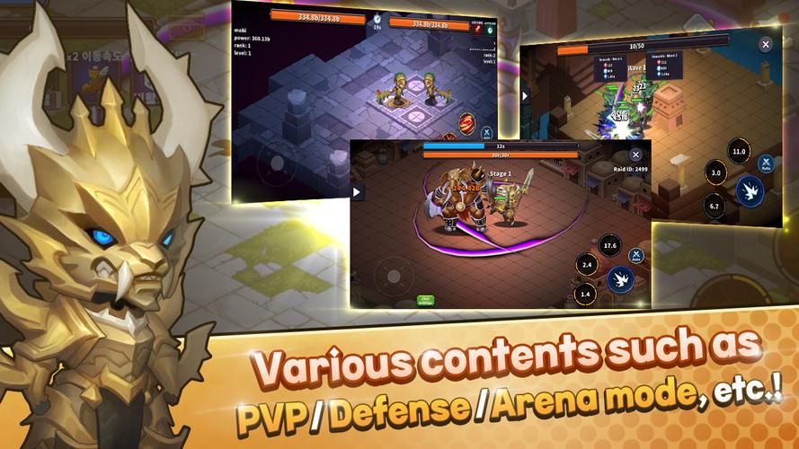 Idle Iron Knight captura de pantalla 2