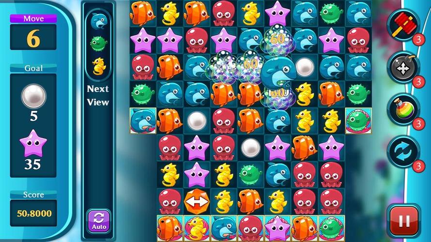 Ocean Match Puzzle屏幕截圖1