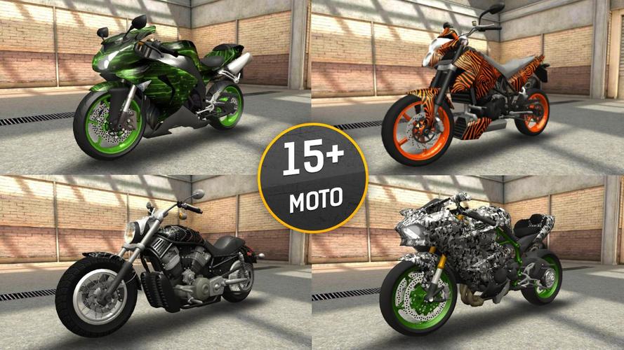 Moto Racing 3D экрана 2