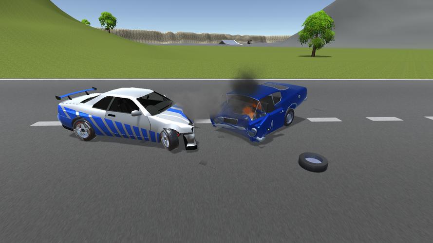 Car Crash Test and Stunts 3D ကိုဖန်သားပြင်0