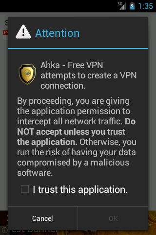 Ahka - Free VPN zrzut ekranu 2