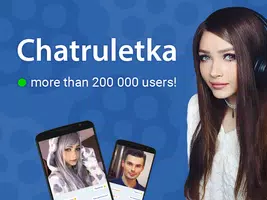 Chatruletka – Video Chat ảnh chụp màn hình 1