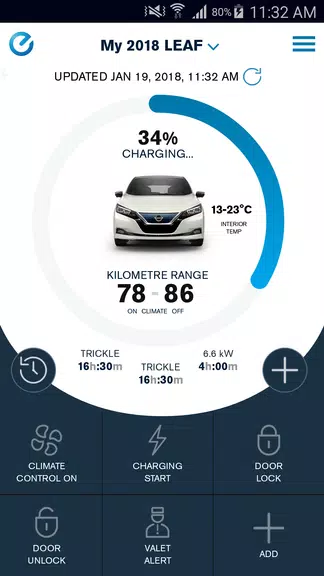 Screenshot Nissan LEAF Canada 0