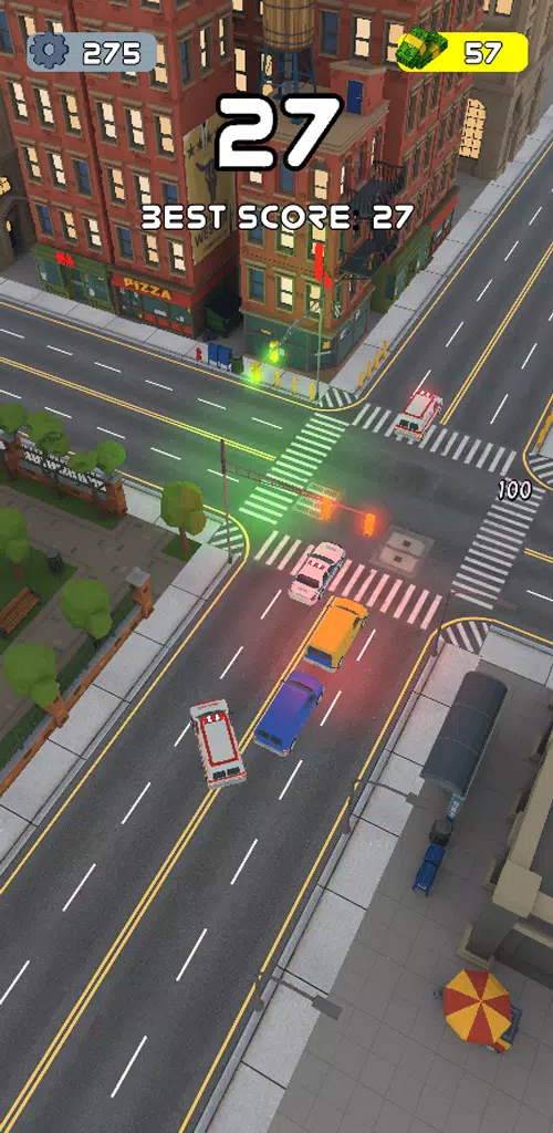Traffic Panic - Road control屏幕截圖2