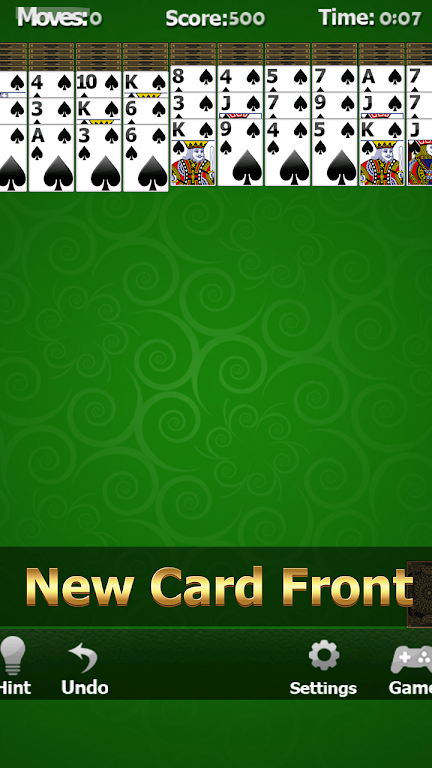 ภาพหน้าจอ Solitaire Free Cell 3