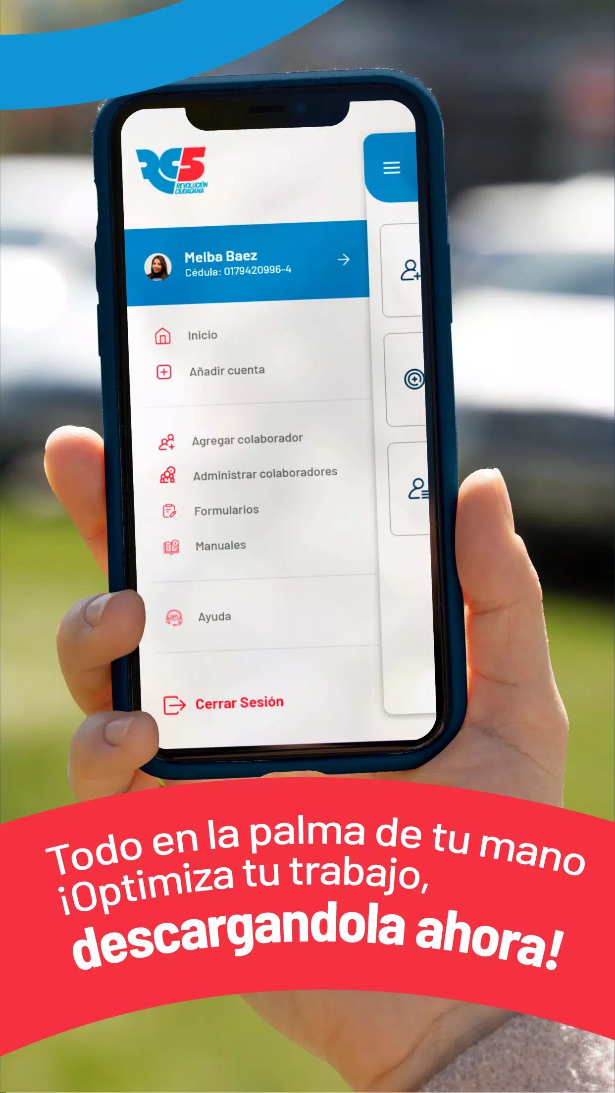 RC5 App captura de pantalla 1