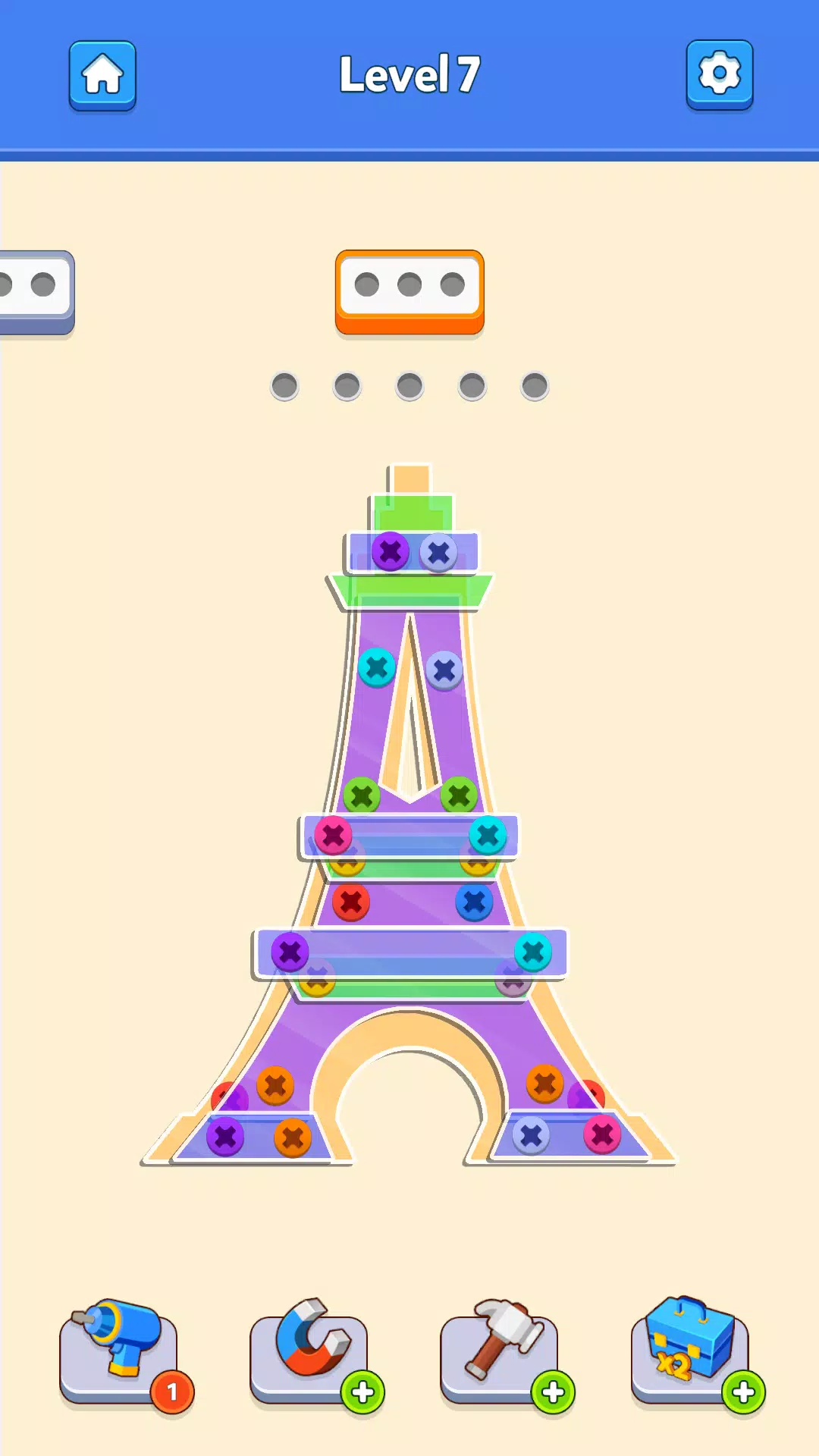 Screw Pin Jam Puzzle Nuts Bolt Screenshot 0