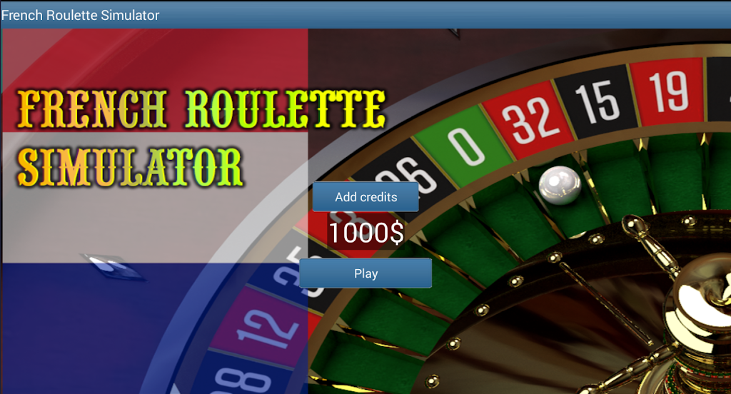 French Roulette Simulatorスクリーンショット0