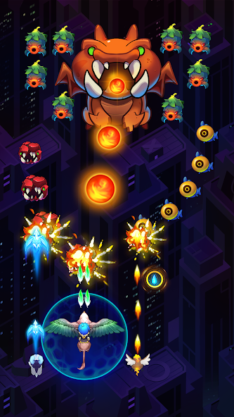 Dragon Wings - Space Shooter ảnh chụp màn hình 2