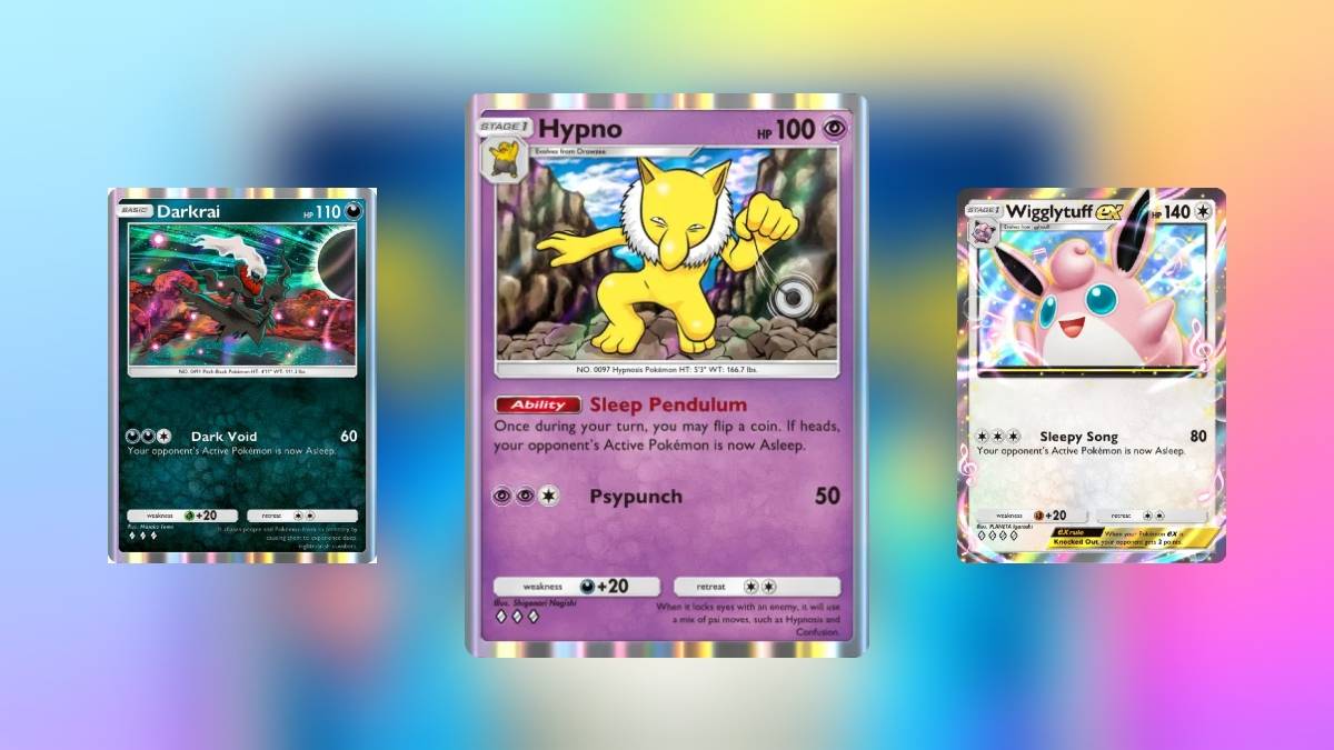 Pokémon TCG Statut de sommeil de poche expliqué