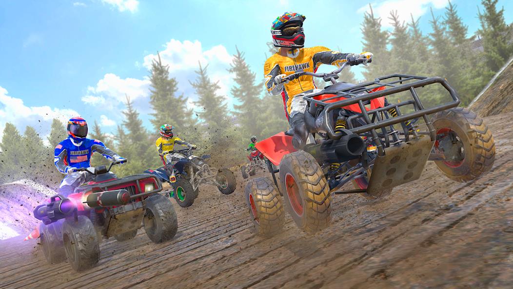 ATV Quad Bike Derby Games 3D Mod Capture d'écran 3