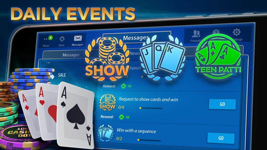 Teen Patti экрана 2