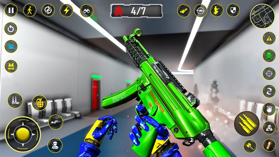 Robot Shooting Game屏幕截圖1