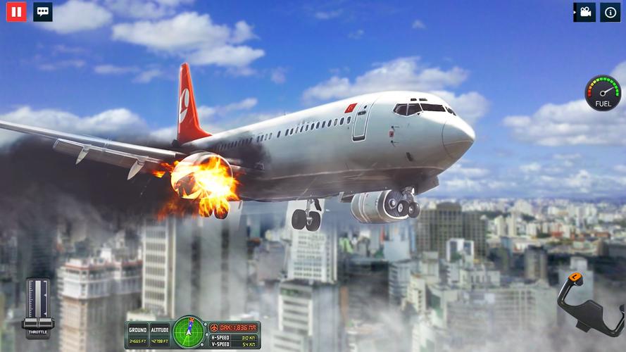 Airbus Simulator Airplane Gameスクリーンショット2
