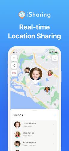 iSharing: GPS Location Tracker ảnh chụp màn hình 0