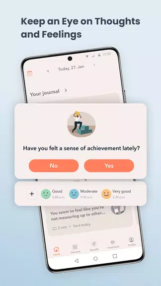 Screenshot MindDoc: Mental Health Support 1