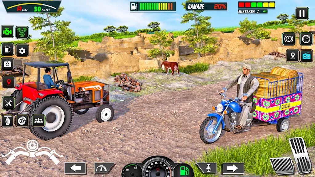 ภาพหน้าจอ Tuk Tuk Rickshaw: Auto Game 0