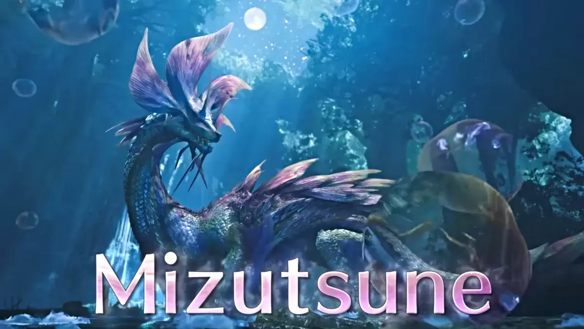 Mizutsune သည် Monster Hunter Wilds အတွက်စတင်ရန်နောက်တွဲယာဉ်တွင်ဖော်ပြခဲ့သည်